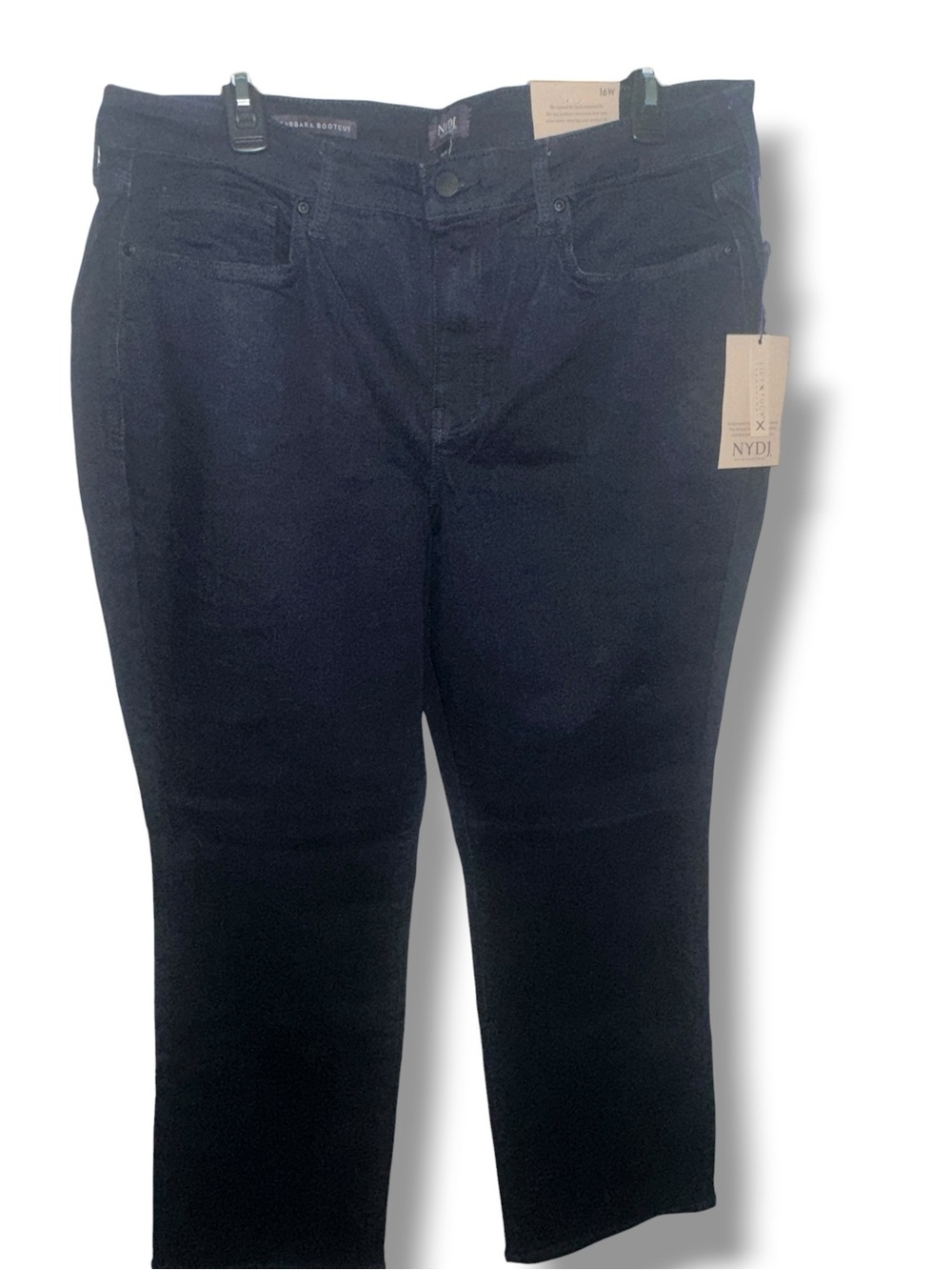 NYDJ SZ 16W Not Your Daughter's Jeans of NYDJ Barbara Bootcut Jeans Blue Denim